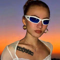 6552 Hot Selling Unisex High Quality Plastic Half Frame Beach Sport Sunglasses UV400