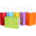 KUAIMA Classic 22*11*27cm Kraft Paper Gift Bag With Handle for Supermarket Use and Promotion for Clothes Gifts Shoes