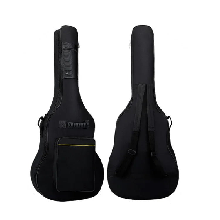 Water Resistant Thick 5mm Pad Soft Gig Cover Double Strap 600D Oxford Guitar Case