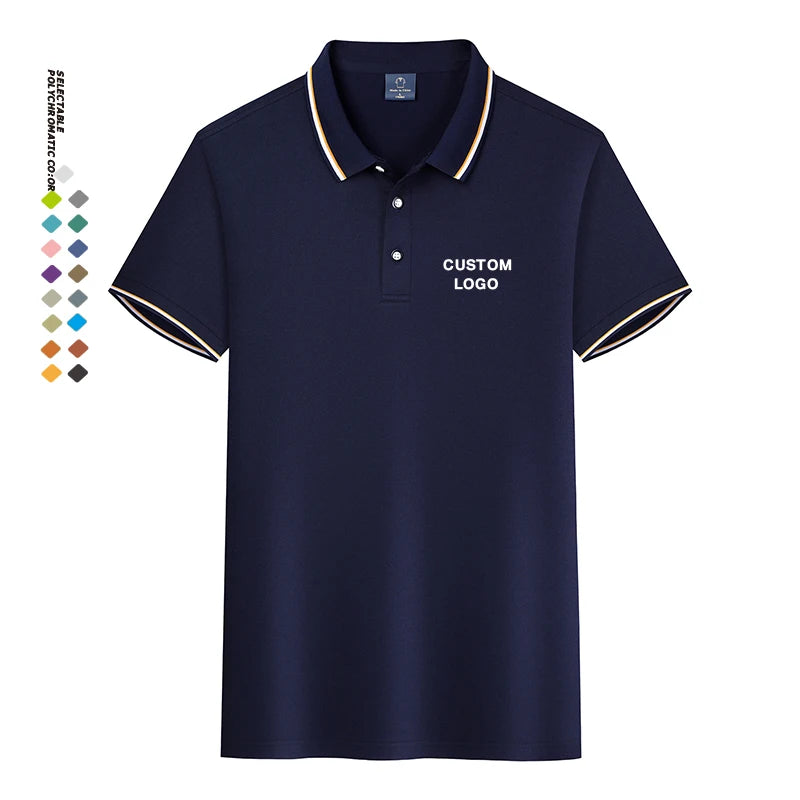 Best Selling Advantage Fabric Custom logo Regular Cheap Simple Golf Work Daily Style Polo T-shirt