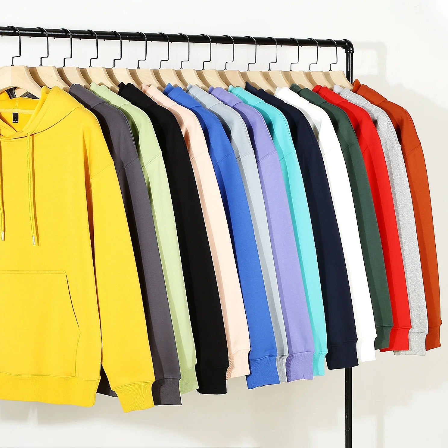 High Quality 600G Custom Hoodie Unisex Embroidery Hoodies Plain Men Pullover Oversize Customize Hoodie Pullover