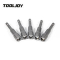 TOOLJOY Durable Quality 6-18mm 1/4 Inch Hex Drive Socket Set Nut Driver Drill Bit Set Nut Drivers  Drill Bit Set