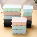 2/4/6/8 Cavity Silicone Square Ice Cube Tray Mold BPA Free Reusable Large Square Giant Cubes with Custom Logo