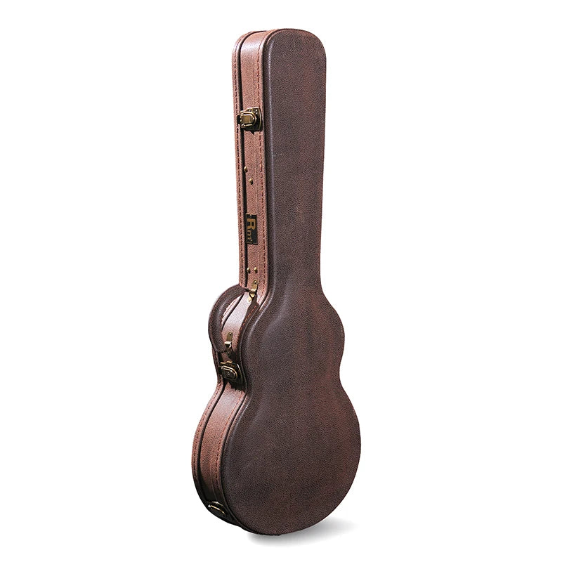 Rm Wholesale Musical Instrument Wooden Case Solid Waterproof High Quality Wooden Case for Les Paul Electric Guitar Case Bag