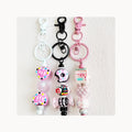 Original Cute Mobile Phone Charm Strap Hand-Painted Beads Pendant Decoration Keychain Girl Bracelet Cellphone Lanyard
