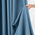 Factory Wholesale Solid Color Window Blackout Curtains for the Living Room Windows
