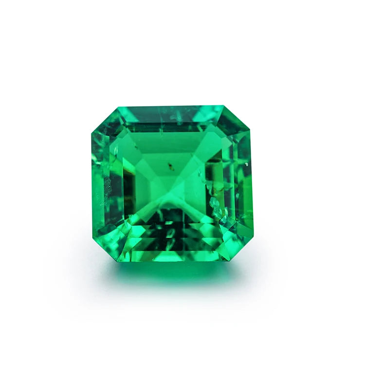 Small Size Stone Could Be Used in Emerald Green Dress Stone Hydrothermal Emerald Loose