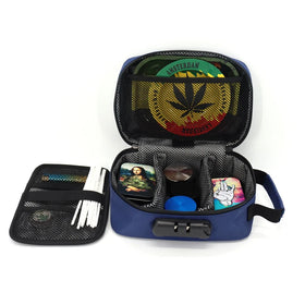 Wholesale Activated Carbon Fiber Lined Waterproof Smell Proof with Locking Stash Box for Smoking Accessories