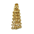 Best Quality Virgin Curly Hair Cuticle Intact Single Weft Hand Tied Flat Tip 12A Grade Russian Hair Cuticle Aligned Extensions