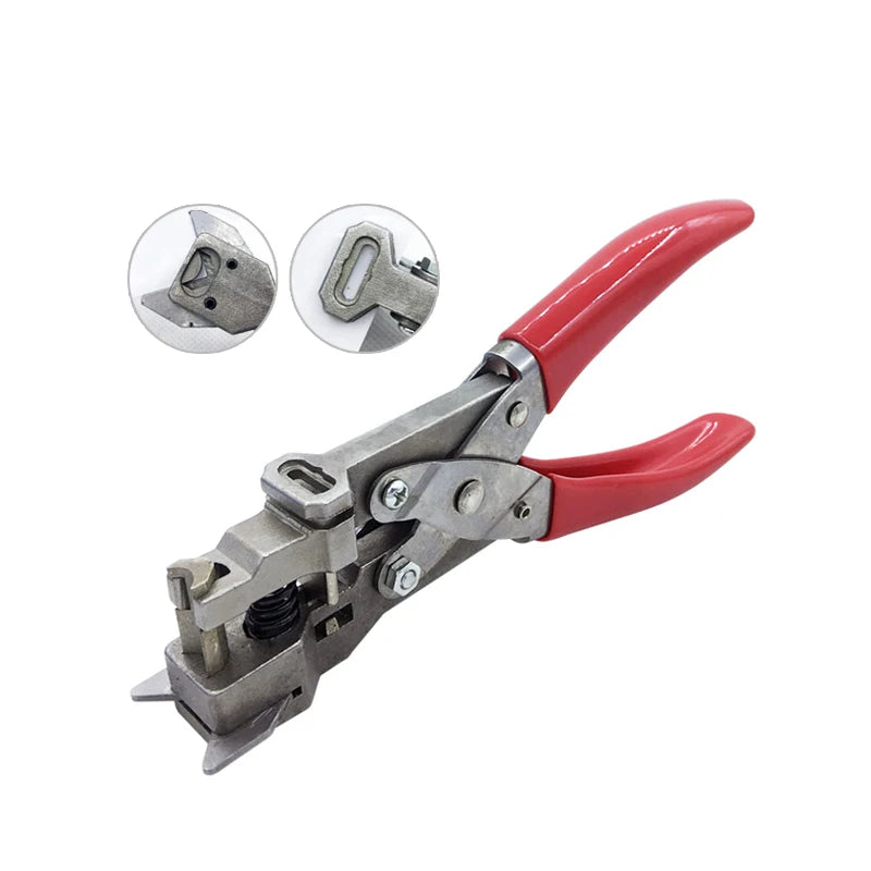 Mini Punch 2:1 PVC Corner Cutter Handheld 2 in 1 Plastic PVC Paper Slot Hole Round Corner Rounder Punch