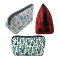 Ready to Ship Customized Sublimation Printing Neoprene Zipper Makeup Pouch Girls Handbag Women Cosmetic Bags Cases RTS