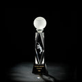 Small Bridge Professional Factory Customs Award Gifts Competition Sports Tennis Crystal Award With Factory Price