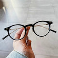 YTSQAQ5-20509 2021 Women Retro Round Frame Newest Anti-blue Light Glasses Fashion  Eyewear Optical Frame
