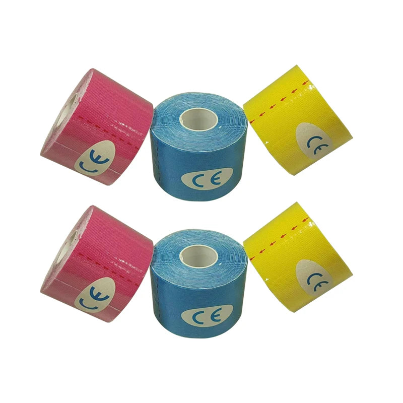 Relieve Pain Improve Circulation Reduce Edema Rigid Custom Pre Cut Waterproof Sports Muscle Kinesiology Tape