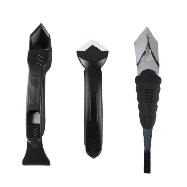 7-Piece Silicone Scraper and Trowel Kit Industrial DIY Caulking Tool with OEM and ODM Support