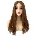 Aliexpress Online Greffe Kosher Jewish Wig Wavy Auburn Kos Wigs with Small Cap Transparent Lace Virgin Hair Grade