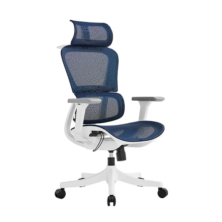 Fashion Design Office Manufacturer Ergonomic Chair Factory Supply Swivel Executive Mesh Office Chair with Adjustable Headrest