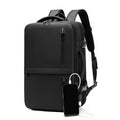 Large Capacity Men Oxford Travel Daypack Business Expandable Laptop Backpack with USB Connector