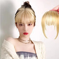 Bangs Hair Clip in Bangs  Wispy Bangs Fringe with Temples Hairpieces for Women Clip on Air Flat Neat