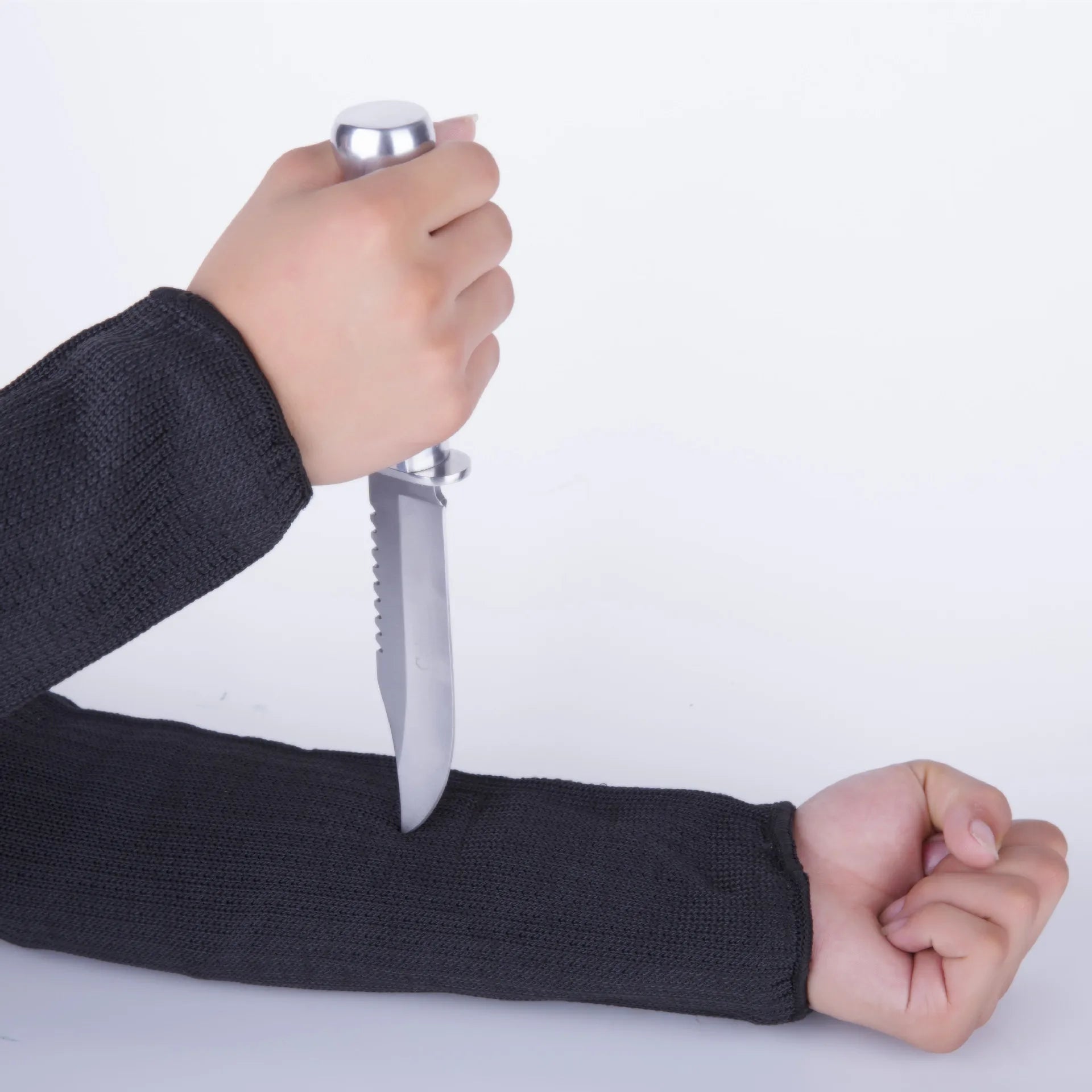 Outdoor Tool Tactical Anti Cut Arm Guard Cut-Proof Glass Metal Self-Defense Reduce Damage Camp Safety Survival