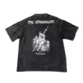 DENIMGUYS Custom Screen Printed Men's 90s Vintage Washed Tshirts Summer Streetwear Casual Mens Short Sleeve T-shirts