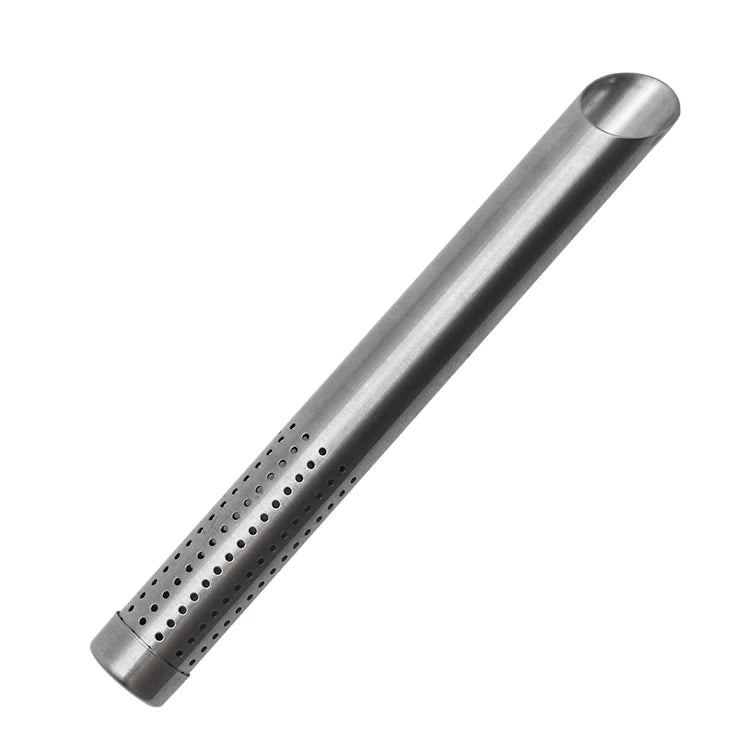 Eco-Friendly 304 Stainless Steel Tea Infuser with Long Tube Handle Metal Tea Strainer for Loose Leaf Tea