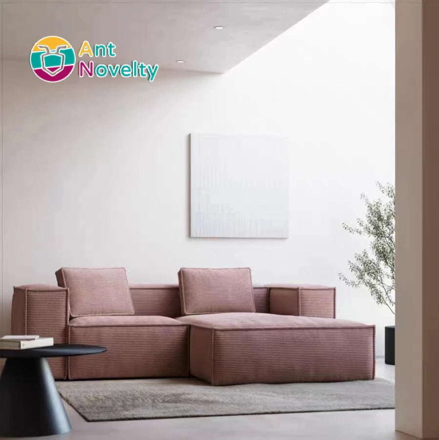 Antnovelty Luxury Retro Nordic Modular Fabric Sofa