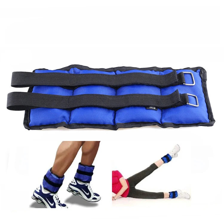 CHENGMO SPORTS 1 Piece 1.5kg Adjustable Ankle Weights Waterproof Fitness Sandbags Ankle Support Weight Sandbag Workout Bags