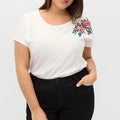 Undefined Custom Clothing Manufacturers Plus Size Round Neck Embroidery Tshirt