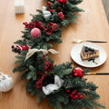 Customized Christmas Hanging Vines Flower Garland Table Runner for Home Garden Decorations