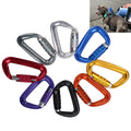 12kn Aluminum Auto-Locking Dog Leash Carabiner for Camping and Frog Carabiner Clips a Premium Product in the Hooks Category