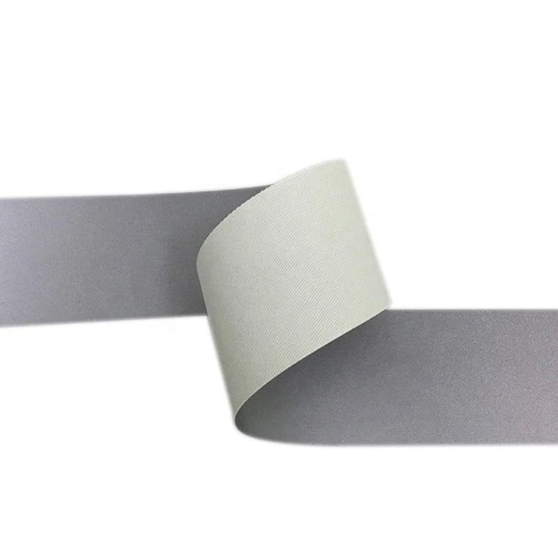 NFPA1971 Silver Reflective Flame Retardant Cotton Tape FR Strip Sew on Fire Worker's Garment