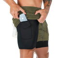 CHOOYOU Mens Running Shorts Workout Running Shorts for Men Gym Yoga Outdoor Sports Shorts