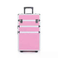 Wholesale High Quality Aluminum Makeup case Makeup Organizer Storage Box Makeup Train case