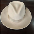 H628B Unisex Wool Fedora Hat Ribbon Feather Jazz Cap Custom Casual Outdoor Felt Four Seasons Homburg Hat