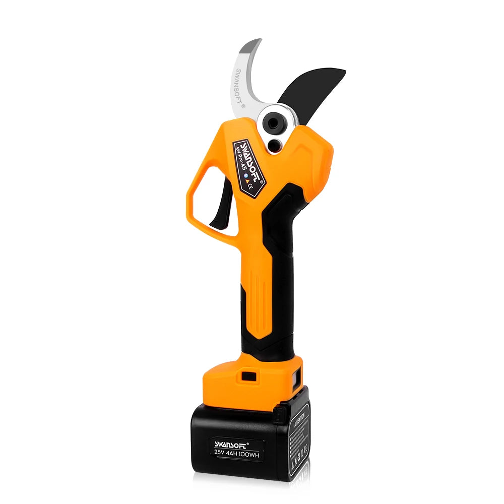 SWANSOFT  Cordless Electric Pruner Pruning Shear Efficient Fruit Tree Bonsai Pruning Branches Cutter Landscaping Tool