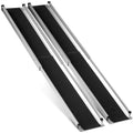 BEIZ Lightweight Aluminum Alloy Customized Size Portable Folding Wheelchair Ramp Telescopic Design for Climbing Stairs