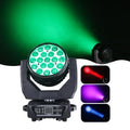 Led Stage Par Light Rgbw 4In1 Bee Eye Zoom Wash Led Par 19X15W Zoom Led Moving Head Light With Decoration Light Case