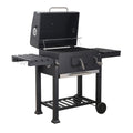 Household Charcoal Barbecue Grill Patio Rack Thickened Courtyard Large Outdoor Black Carbon Steel Professional Grill
