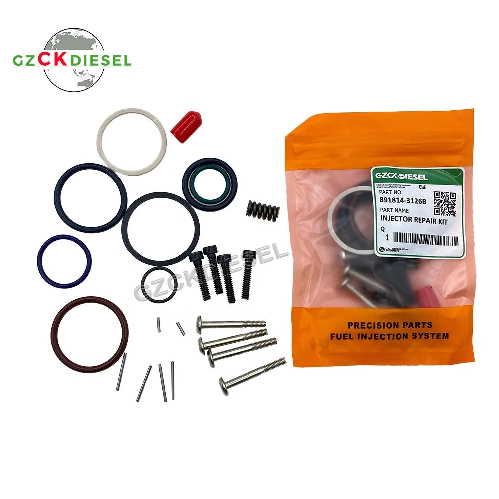 New Repair Kit 891814-3126B for 3126 Injector Repair Kit / Seal Ring 3126