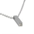 Cremation Pendant Necklace for Ashes Pet Ashes Loss of Dog Gift Pets Memorial bar Urns Necklace