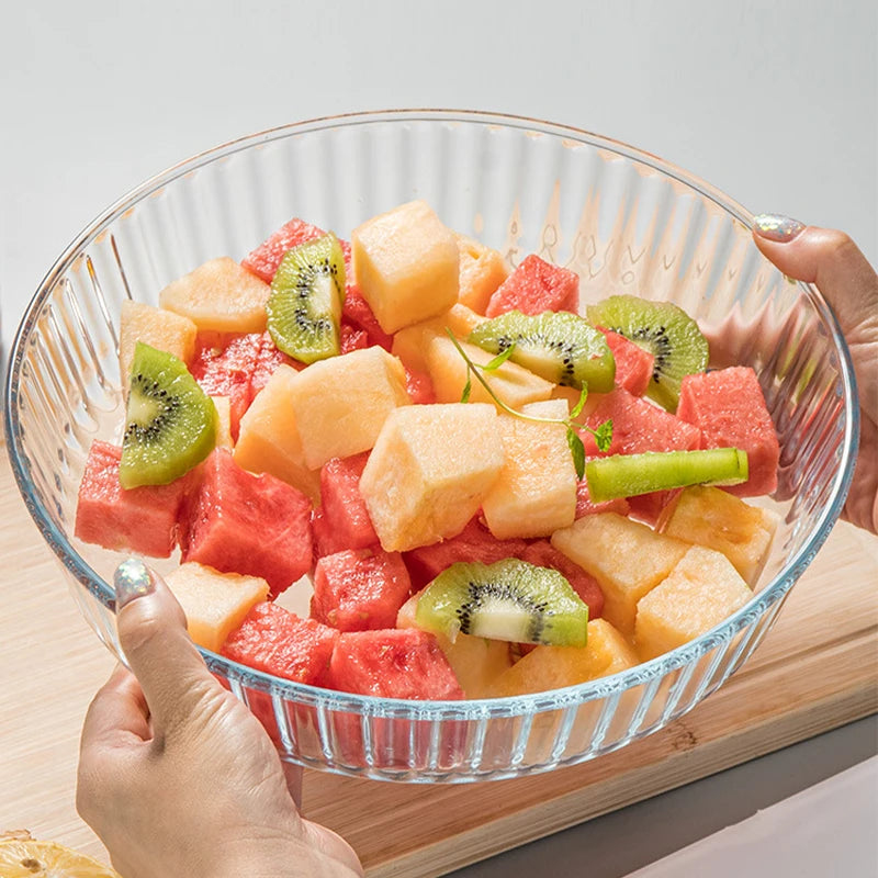 Wholesale Baking Supplies 2.1L Tempered Glass Bakeware Glass Baking Dish for Oven