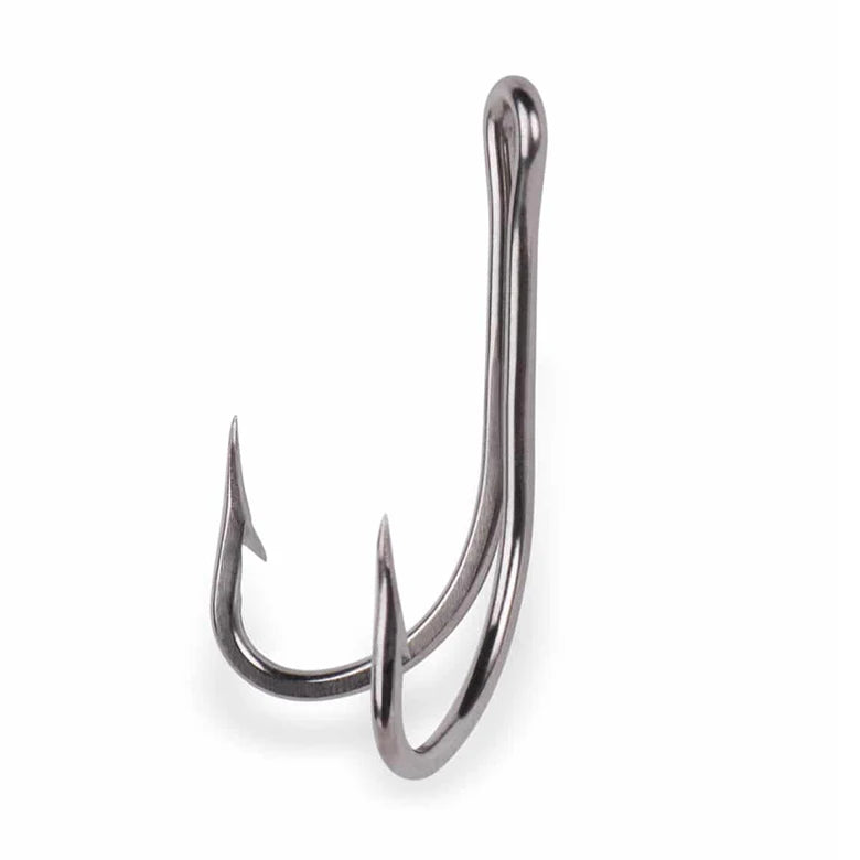 Hysun Wholesale Commercial SS7982 Stainless Steel Double Fishing Hooks Big Strong Sharp