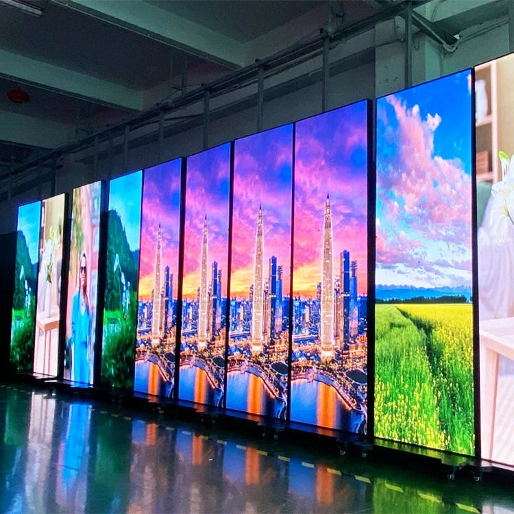 Digital Sign Video Wall LED Screen Display IP65 Rated Outdoor Elevator Wayfinding Touchscreen Menu Display