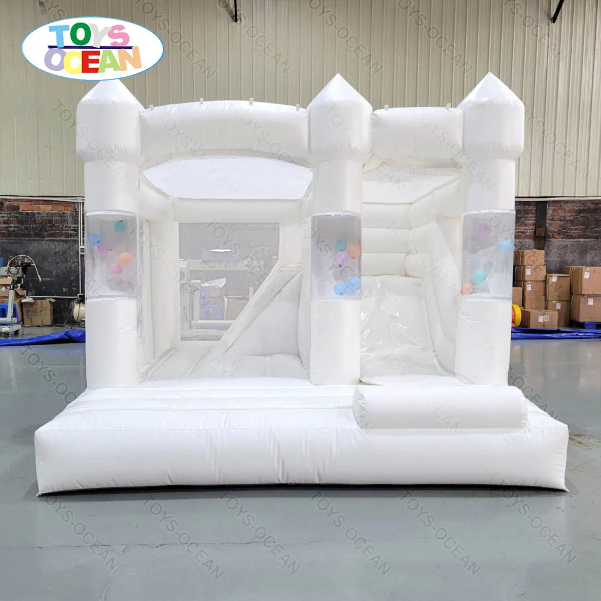 Custom New Style Inflatable Bounce Combo Kids House with Slide PVC Balloon Jumping Castle for Rental Includes Blower Accessory