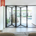L Patio Balcony Conservatory Modern Sleek Design Slim Profile Alternative to Sliding Hinged Doors Wholesale Dealers Folding Door
