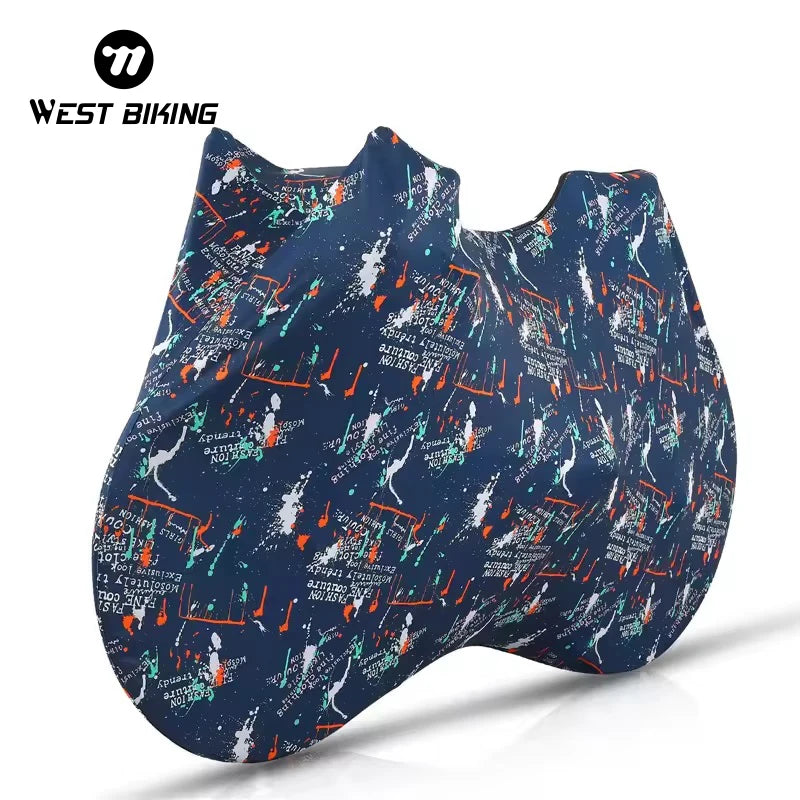 WEST BIKING Adjustable Universal Dustproof Indoor Mountain Bike Cover Scratchproof All-round Wrapping Bicycle Wheel Covers