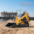 New Generation Flexible Steer Skid Steer Loader 400kg List Price