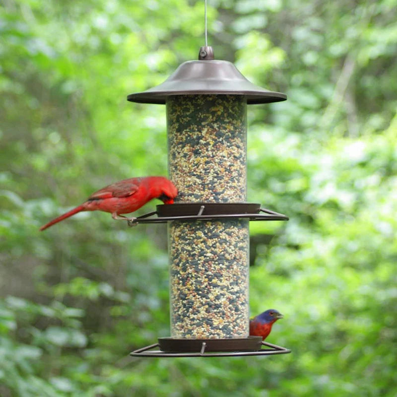 Hot Selling Hanging Automatic Bird Feeder Outdoor Travel Bird Feeder