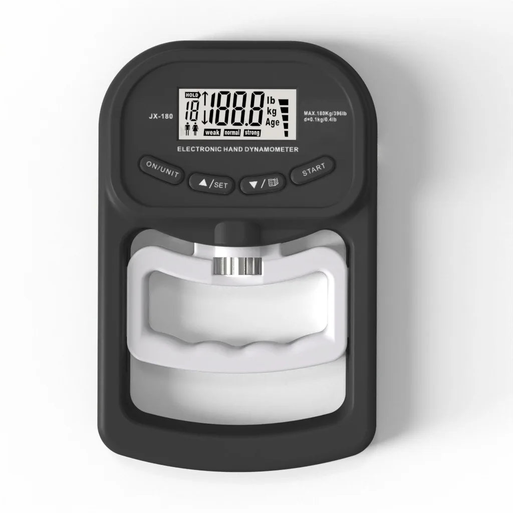 Wholesale Silicone Hand Dynamometer Digital LCD Grip Strength Meter and Strengtheners Hand Grippers